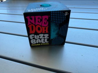 Brand New Schylling NeeDoh Fuzz Ball Flower Power Fidget Toy (Blue)original
