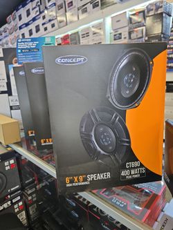 6"X9 Speaker Concept high performance