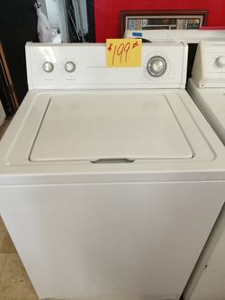 Roper washer super size heavy duty works great . Warranty . Delivery available . 2203 Fowler st. Ft. Myers 33901