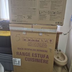 Kitchen Range and Hood