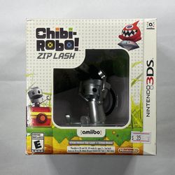 Nintendo 3Ds Chibi Robo! Zip Lash With Amiibo