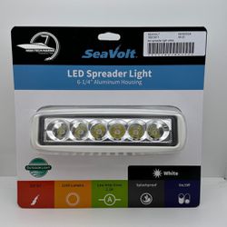 Sea Volt LED Spreader Light In White 