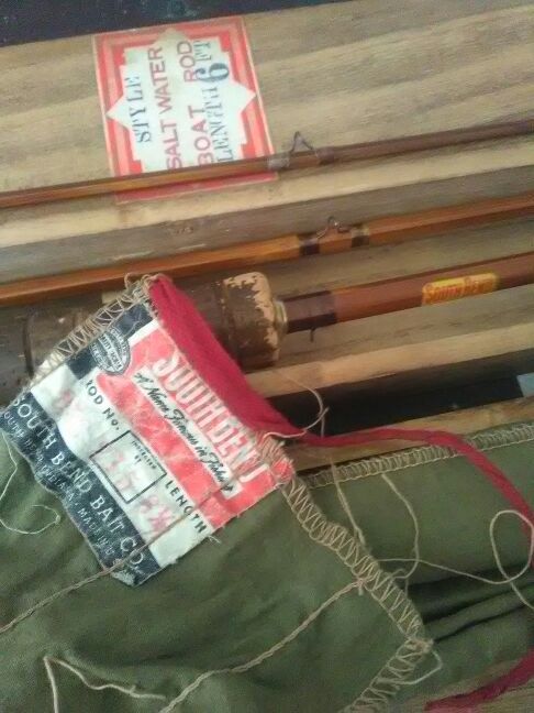 South bend antique fishing rod number 359