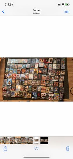 Over 100 DVD’s many big name Titles