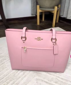 Coach station tote purse
