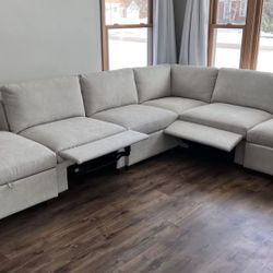 Thomasville Rockford 6-piece Fabric Modular Sectional