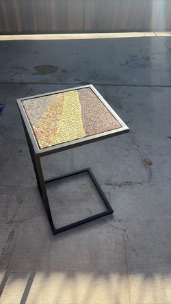 Mosaic side table