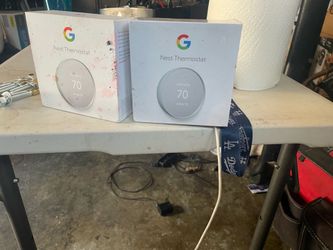 Google thermostats brand new 2 of them