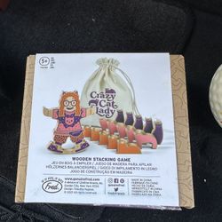 Game Crazy Lady Wooden Stacking Game 
