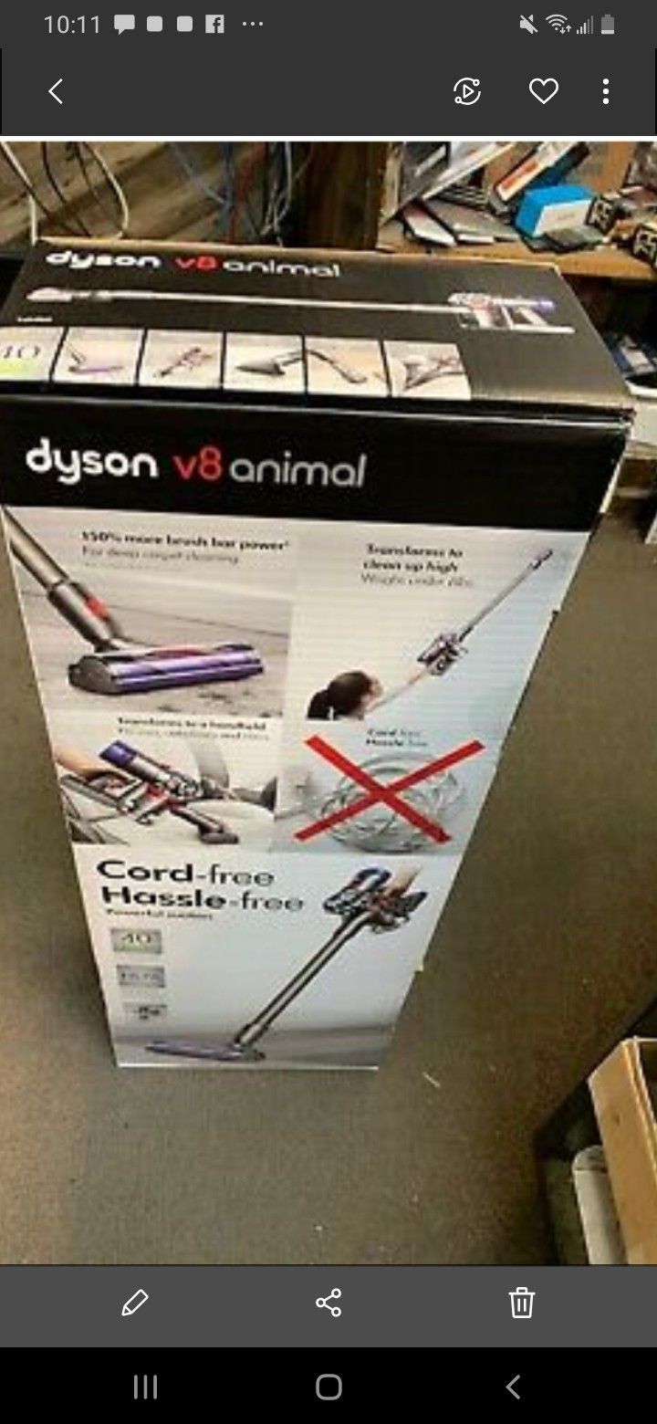 Dyson Animal V8 Cordless NEW