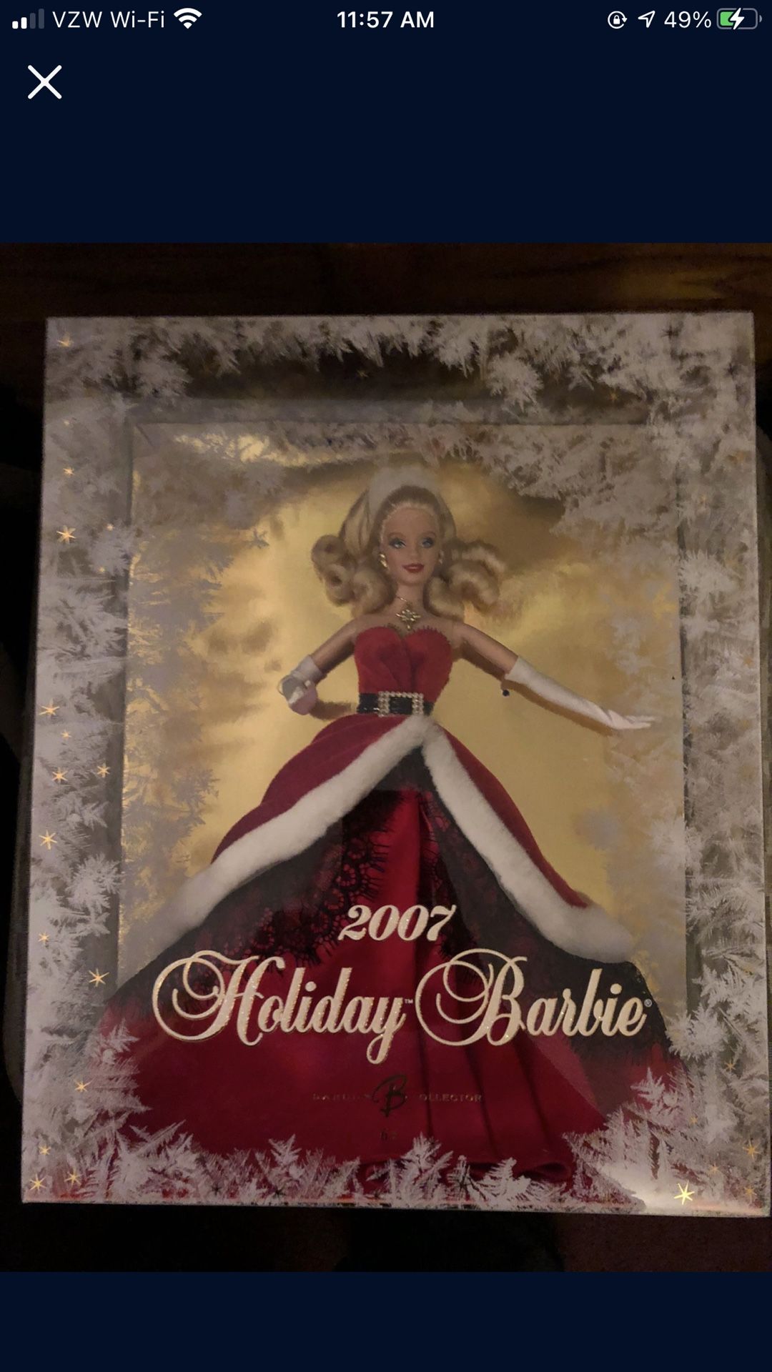 2007 HOLIDAY 🎁❄️ BARBIE 🌹$20 FIRM