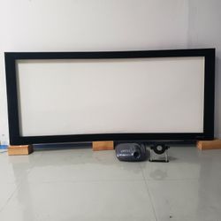 Home Theater Screen Must Go Make Offer