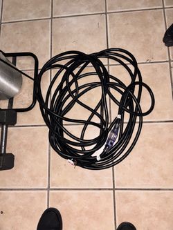 Outdoor power cord