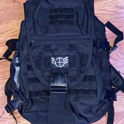 Black Military Back 