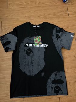 A Bathing Ape BAPE Ape Head T-Shirt Black