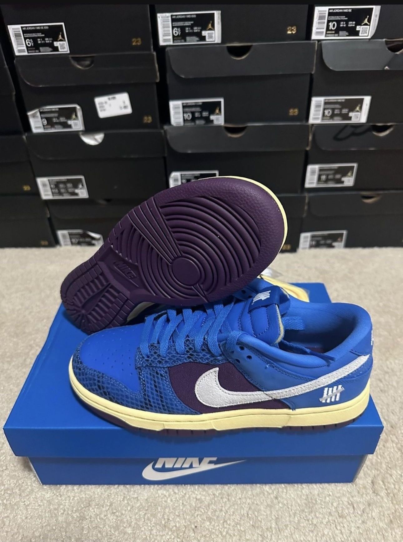 Nike Undefeated x Dunk Low SP ‘5 On It’ DH6508-400 Men's Size 7/8.5 womens Brand New