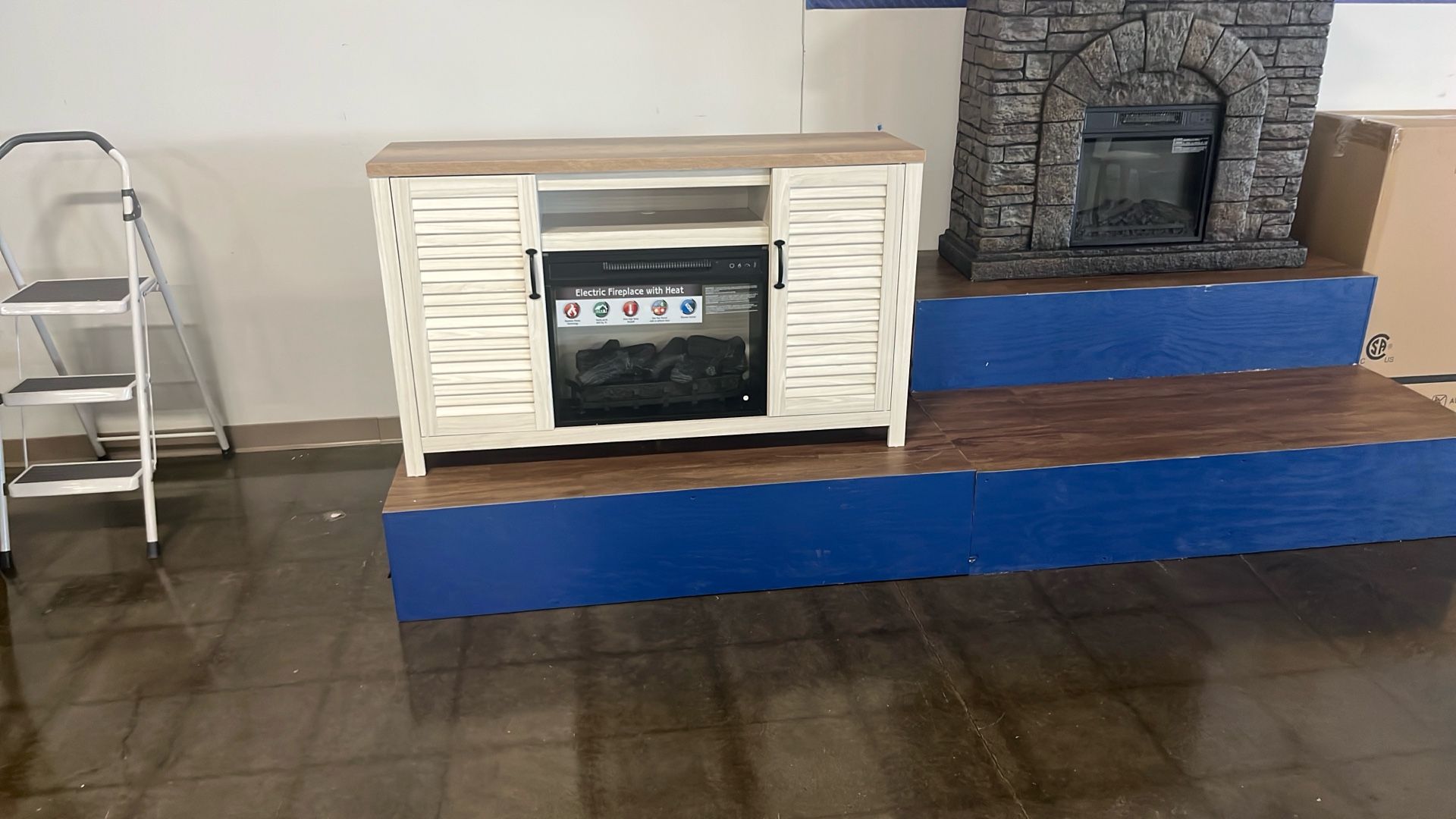 electric fireplace unit
