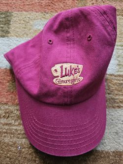 Gilmore Girls Luke’s Diner Dad Hat Adjustable (Red)