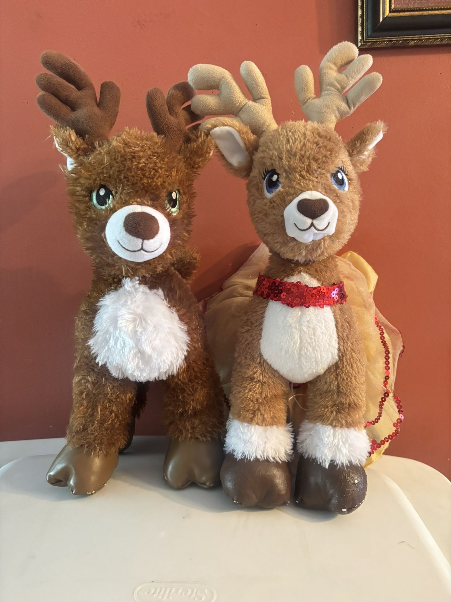 Build a Bear Santas Christmas Reindeers