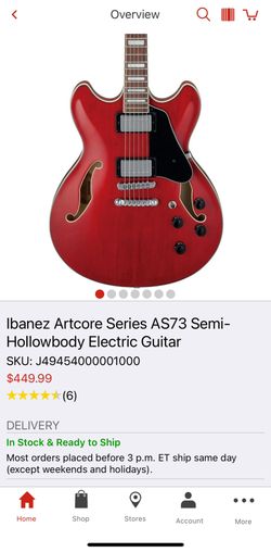 Guitar Ibanez As73 Semi-hollowbody