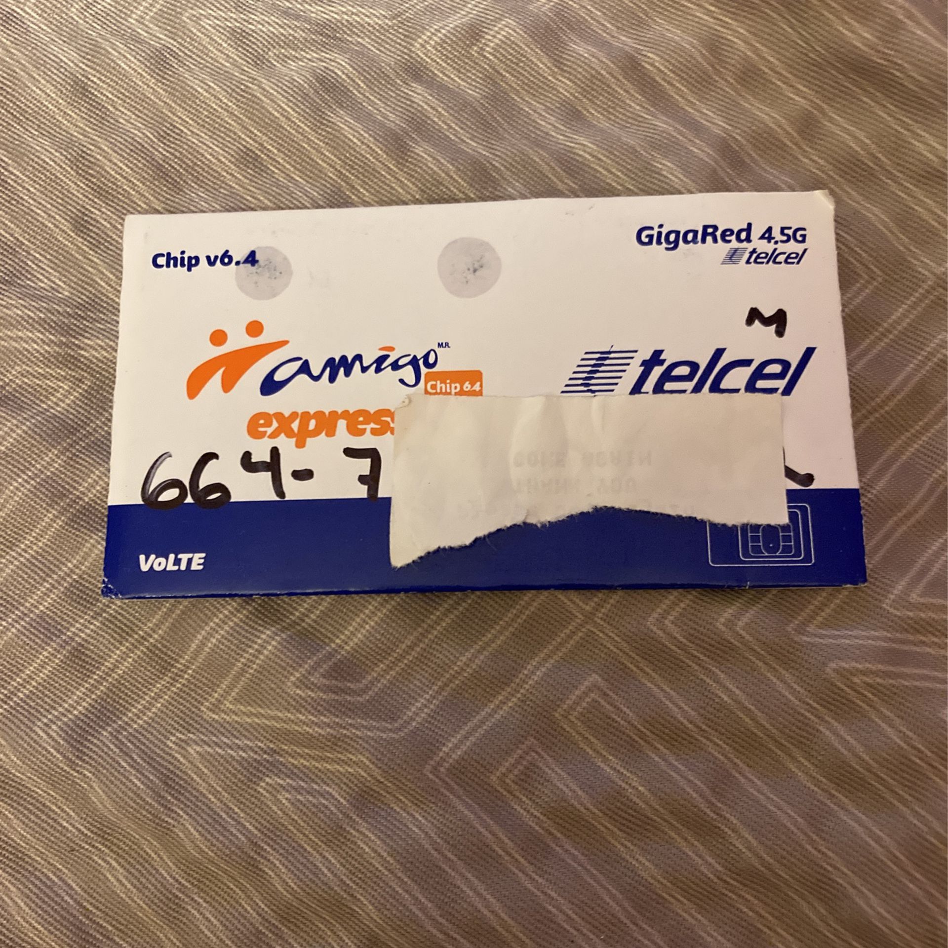 Telcel Mexico Phone Sim Card With Mexico Phone Number