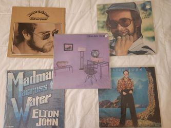 Elton John 5 Vintage Vinyl Set