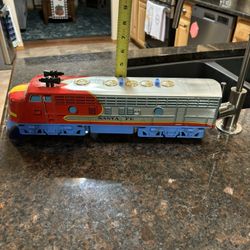 Vintage 1960s Santa Fe Diesel Locomotive Train #327 