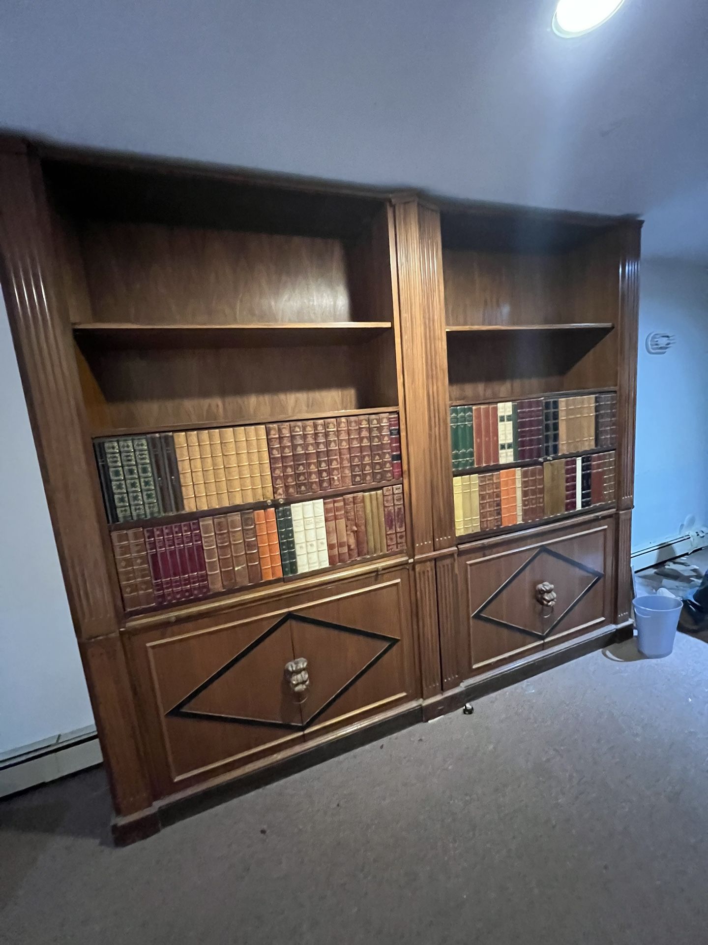 Amazing Desk Wall Unit Bar.