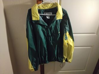 Columbia Sportswear Oregon Duck Windbreaker and  Alore T shirt