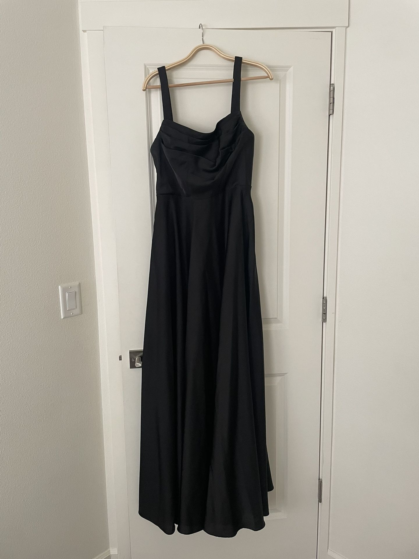 Azazie Black Dress