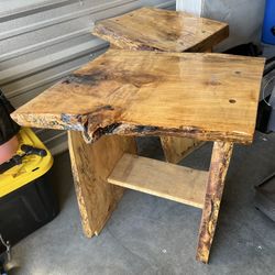 Live Edge Side Tables