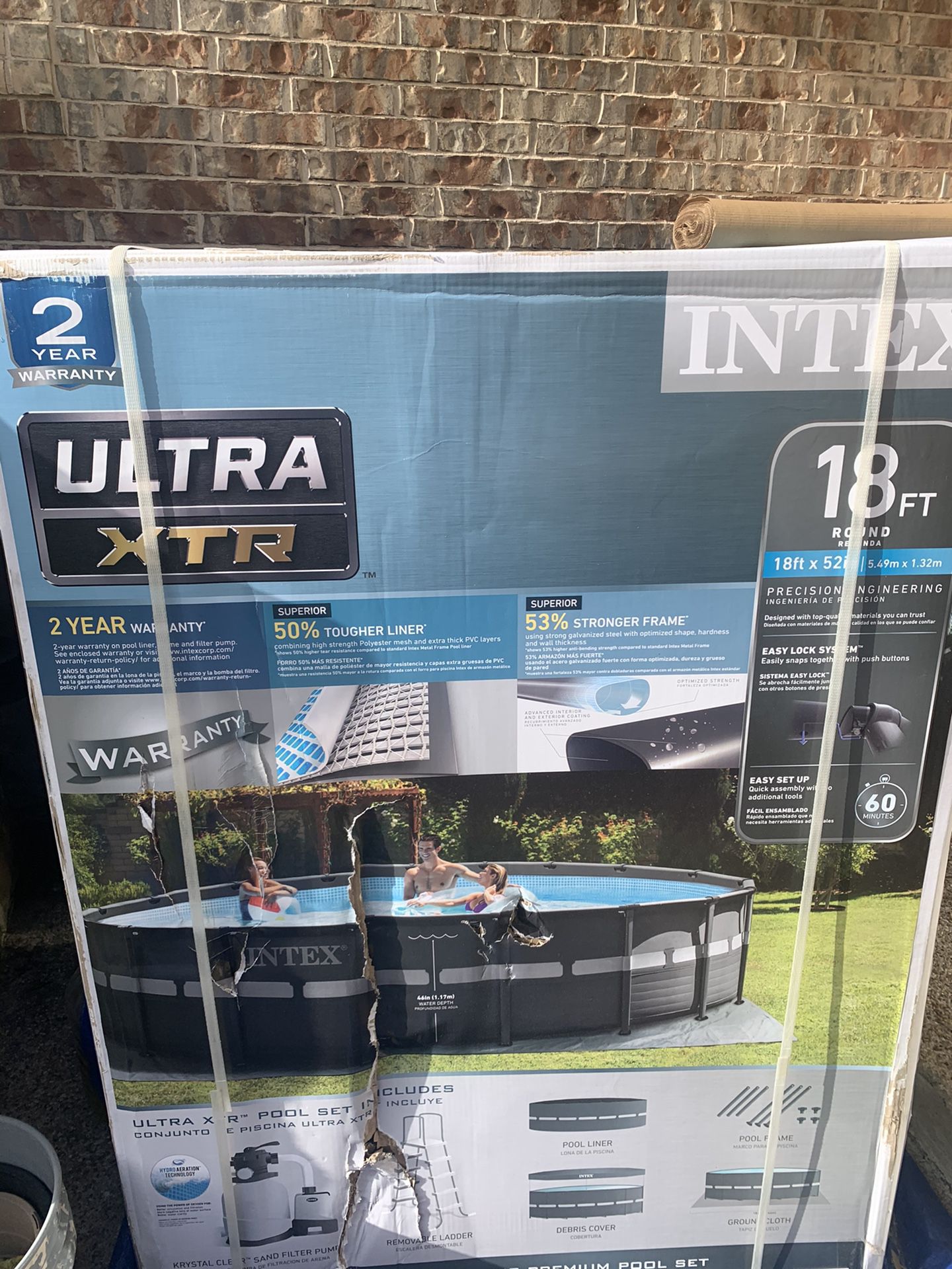 Brand New Intex 18 x 52 Ultra XTR Pool