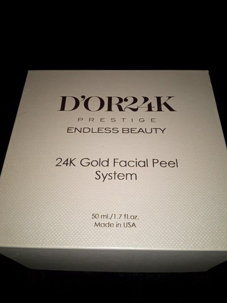 D'OR24K Prestige Endless Beauty 24k Gold Facial Peel System $40 Pick Up Only 