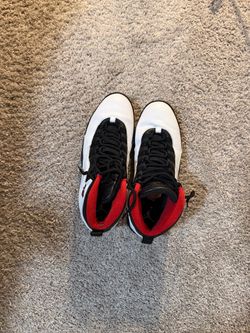 Nike Air Jordan 10 Retro sneakers in the "Double Nickel" Mens 12