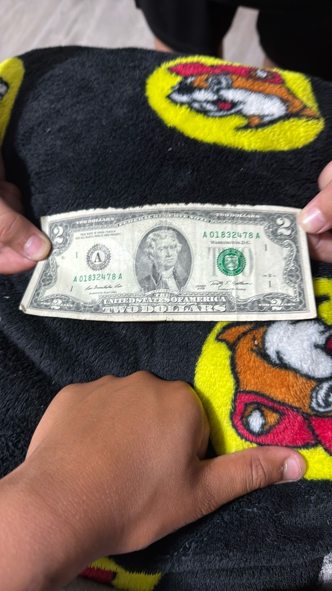 Rare 2 Doller Bill Collectors Series 1of1 2009