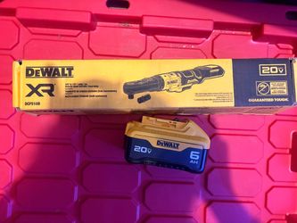 Dewalt 20v 1/2 and 3/8 ratchet with battery New