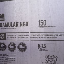  Rigid Foam Insulation Panel (4ft X 8ft) 