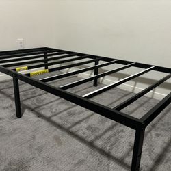 Twin Bed Metal Frame With Mattress