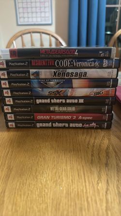 PlayStation 2 games Resident evil LOT