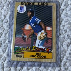 1986 Bo Jackson Rookie Card 