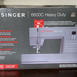 Singer Heavy Duty 6600C Computerized Sewing Machine