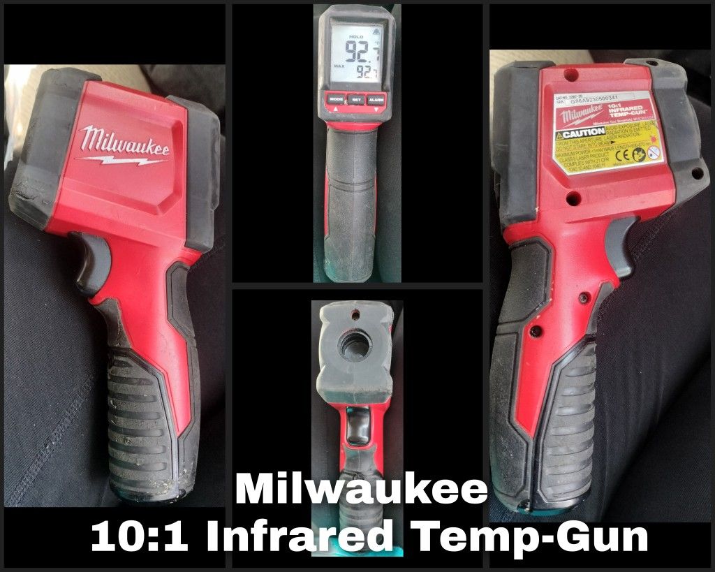 Milwaukee 10:1 Infrared Temp-Gun