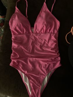 Hot Pink Bathing Suit