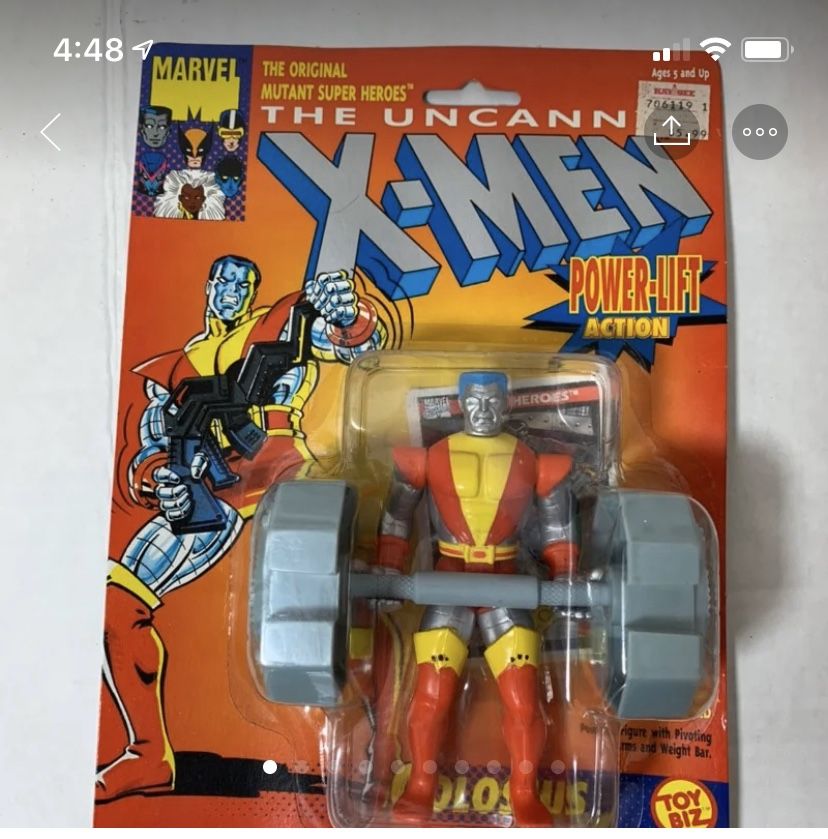 The Uncanny X-MEN Colossus 1991 ToyBiz Marvel