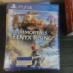 IMMORTALS FENYX RISING NEW, UNOPENED, & FACTORY SEALED PS4