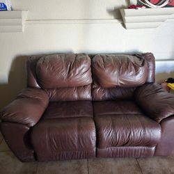 Leather Couch