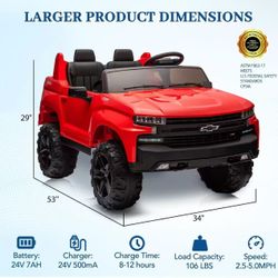 CAR KIDS CHEVROLET 24v 