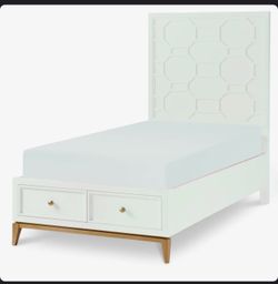 Twin Bed Frame - Rachel Ray Chelsea with drawer