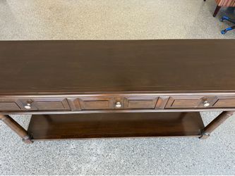 Buffet table