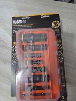 Klein tools Quad 24 heavy impact flip sockets